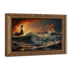 Vintage Gold Framed Canvas Wall Art | Custom 3:2 Print
