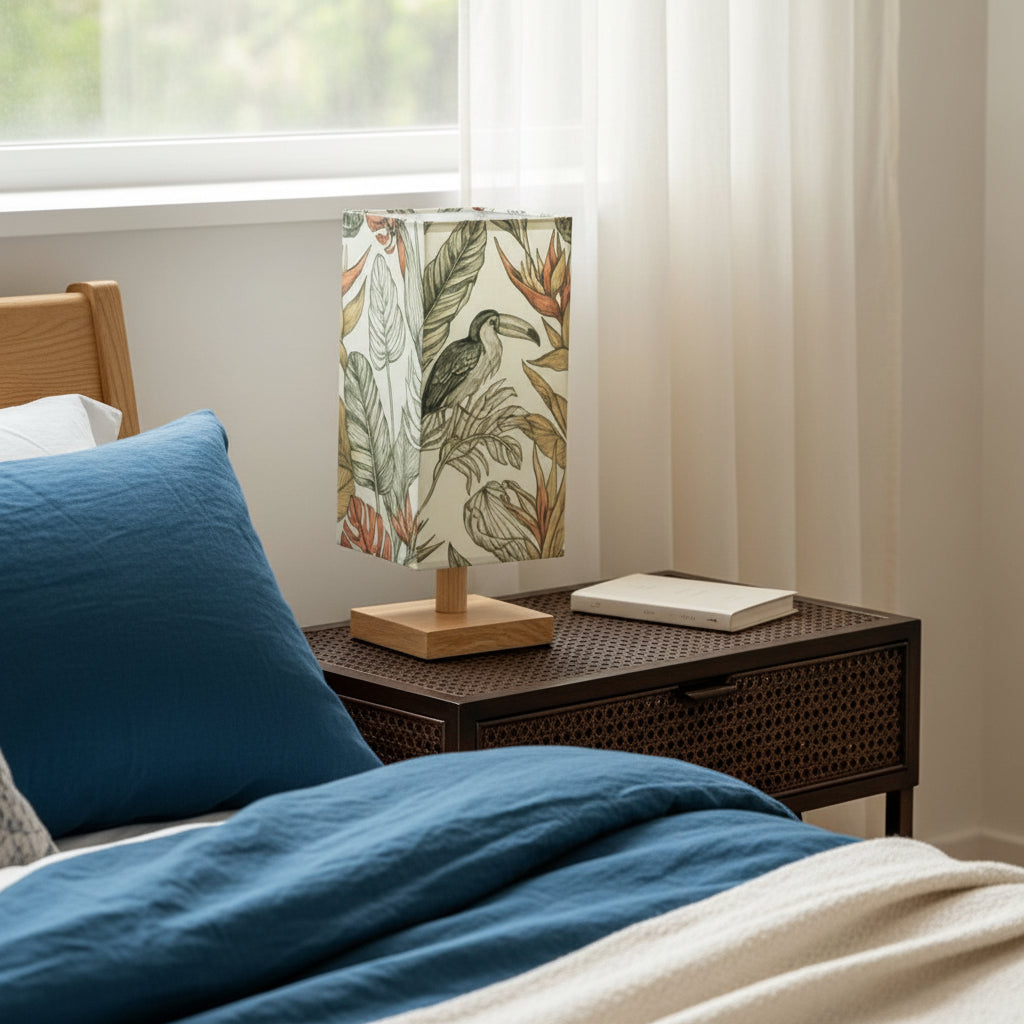 Tropical Heritage Table Lamp — Botanical Square