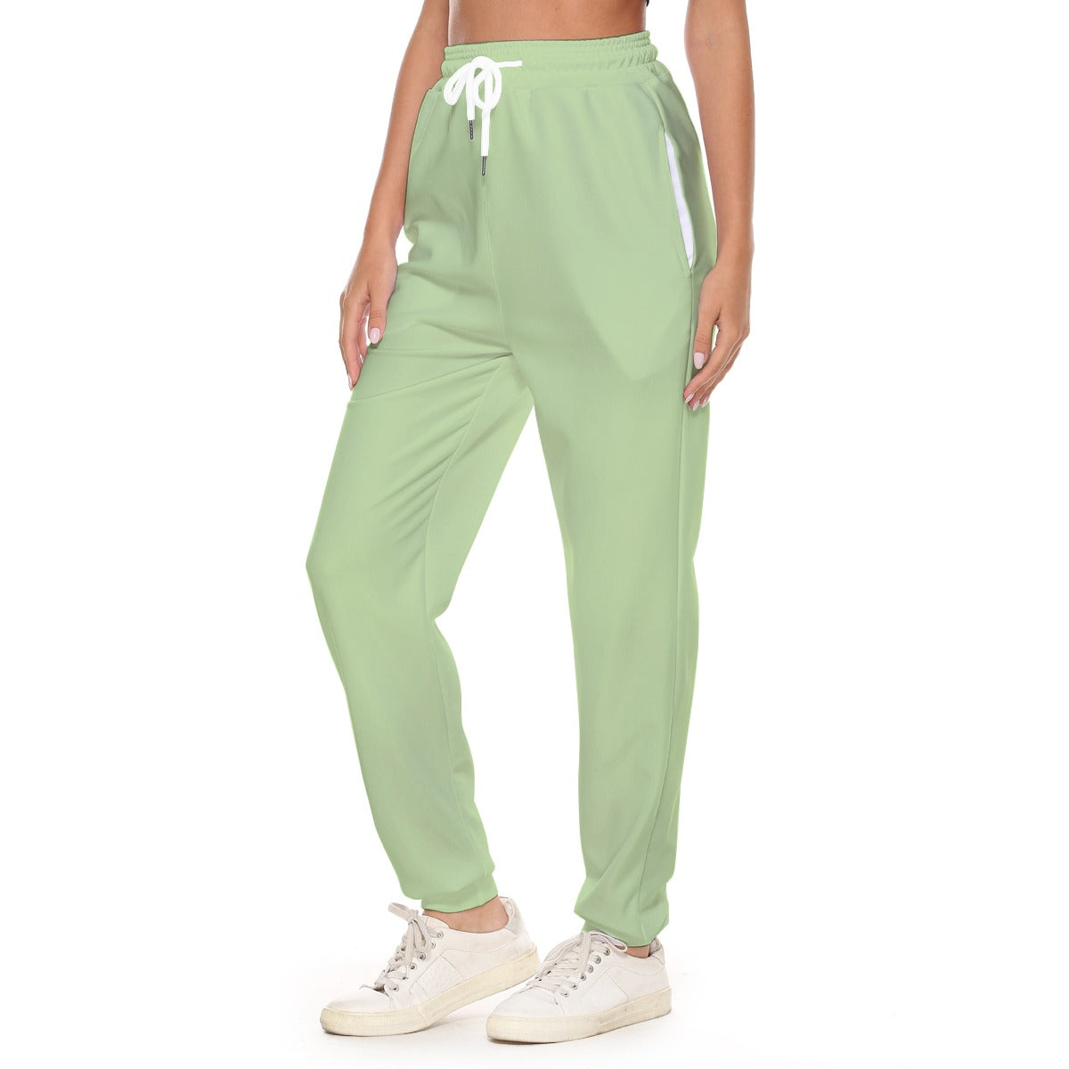 Green Casual Pants