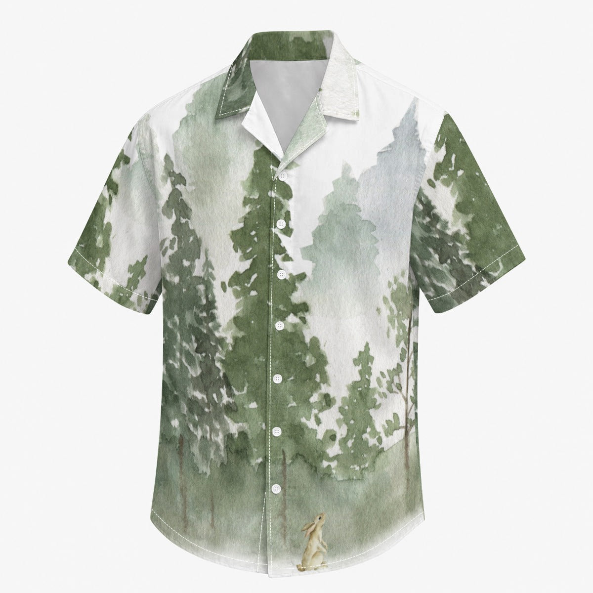 Men's All-Over Print Hawaiian Shirt | Tropical Resort Wear