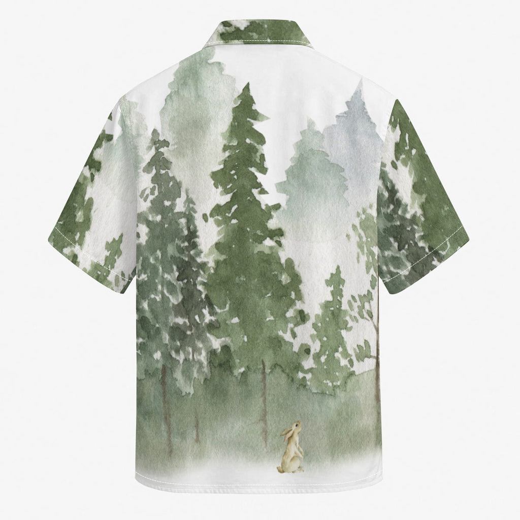 Men's All-Over Print Hawaiian Shirt | Tropical Resort Wear