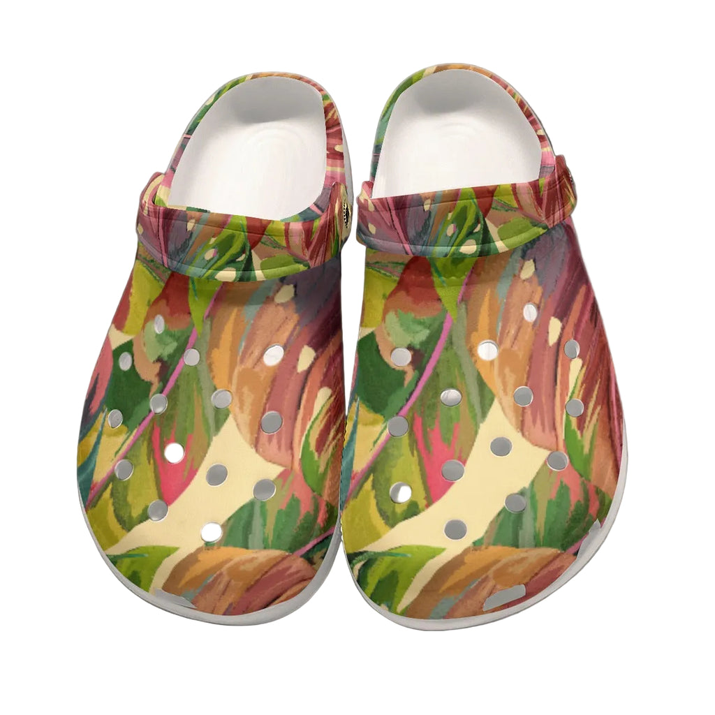 Azure Tropical Women's Resort Clogs