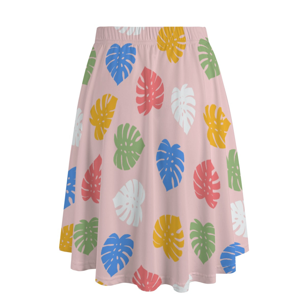 Breezy A-Line Midi Skirt | Flowy Resort Skirt with Pockets
