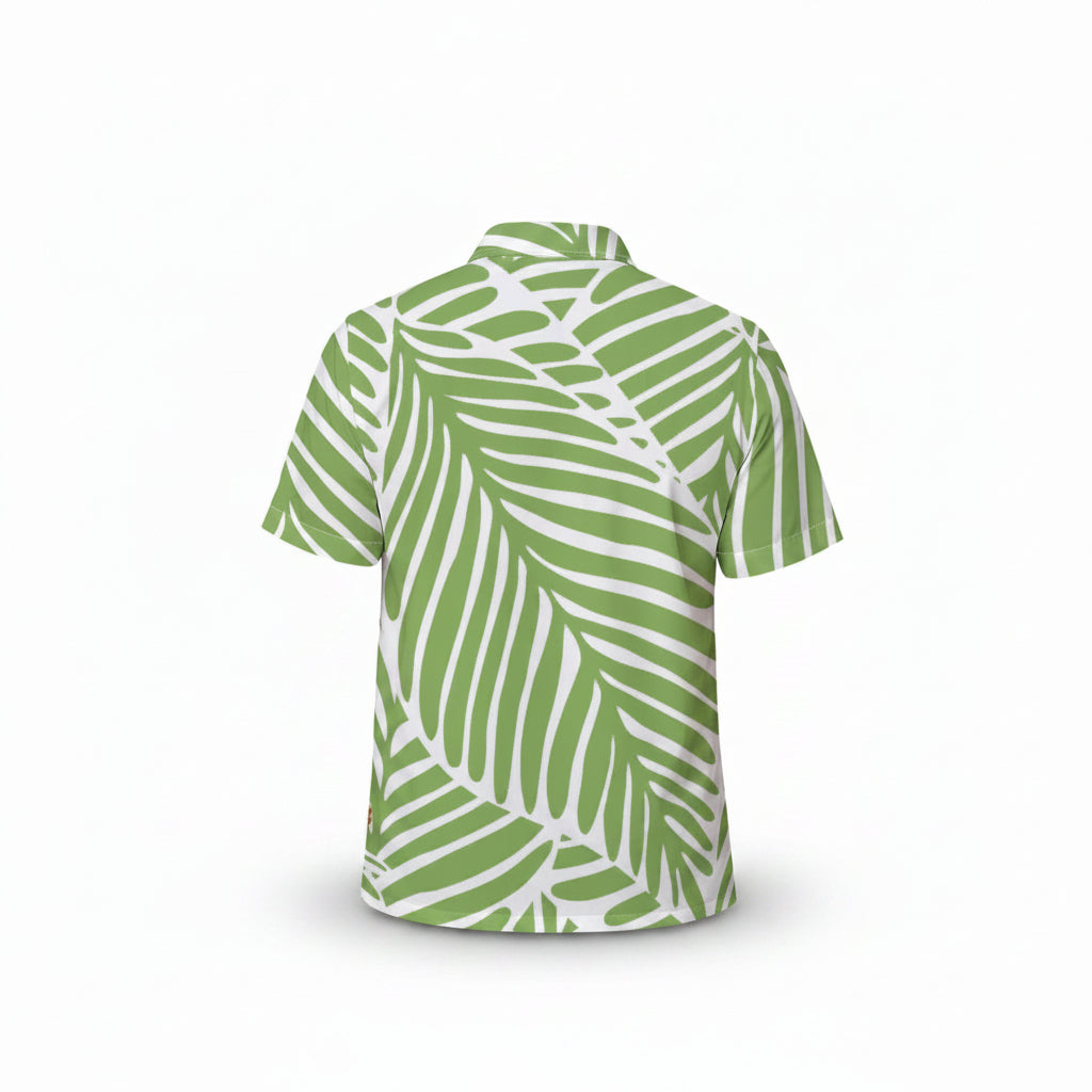 Palm Frond Short-Sleeve Shirt