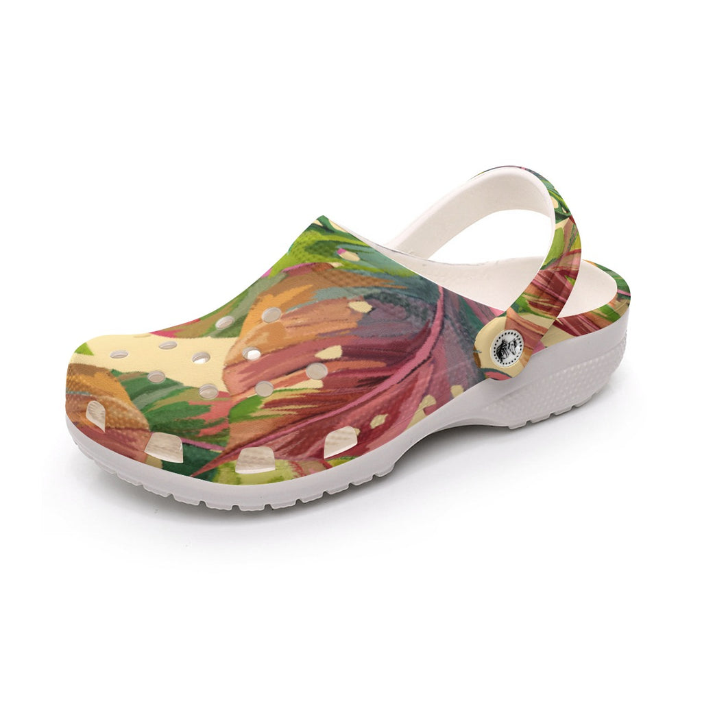 Azure Tropical Women's Resort Clogs