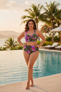 Halter Bikini Set — All-Over Print | Inclusive Sizes XL–7XL