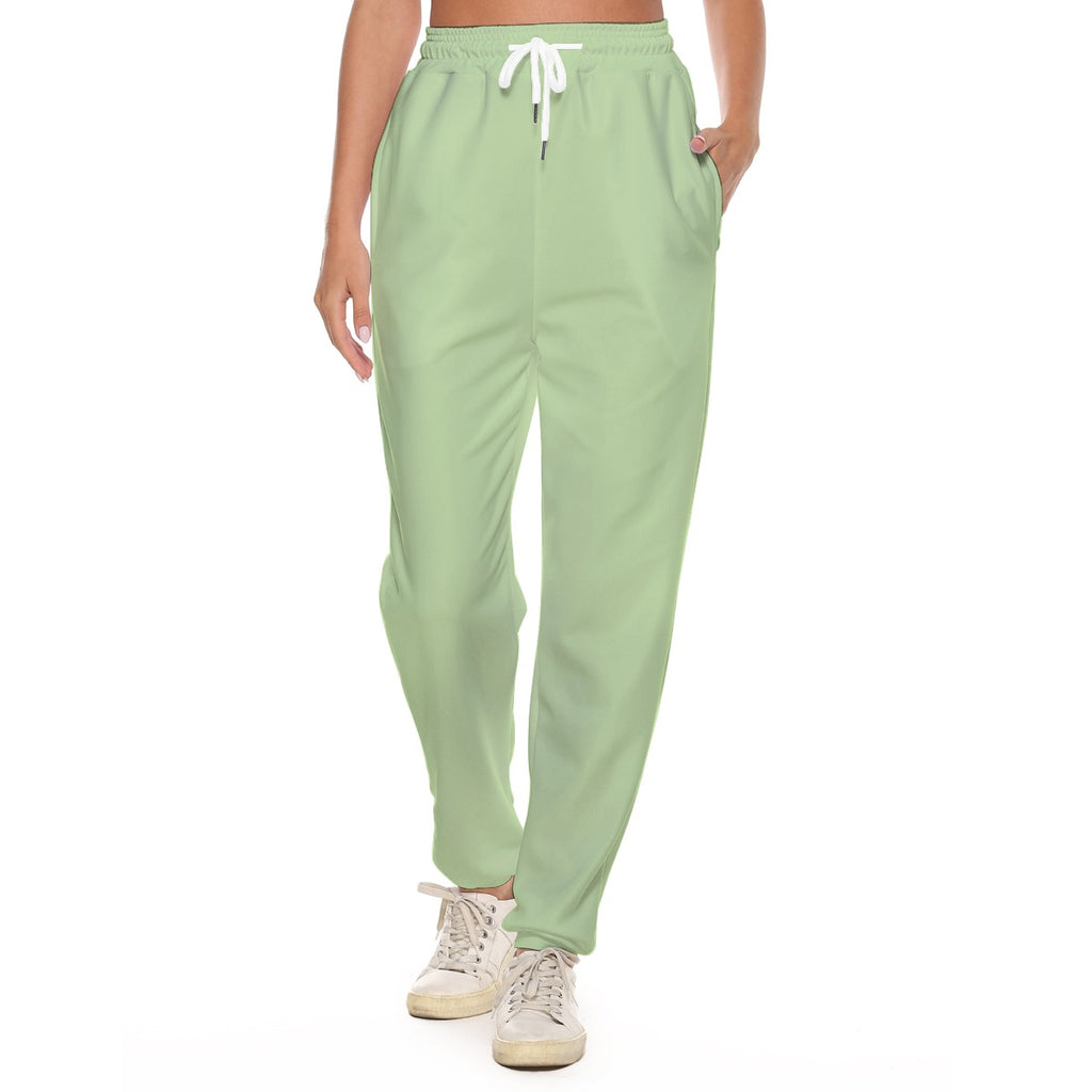 Green Casual Pants