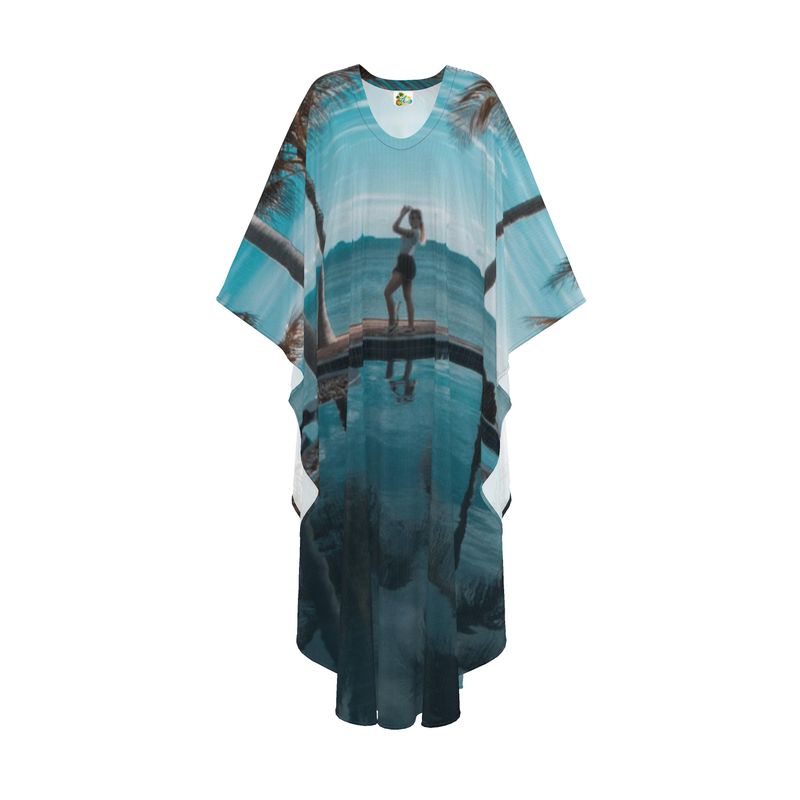 Azure Reflections Kaftan