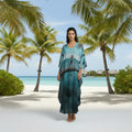 Azure Reflections Kaftan