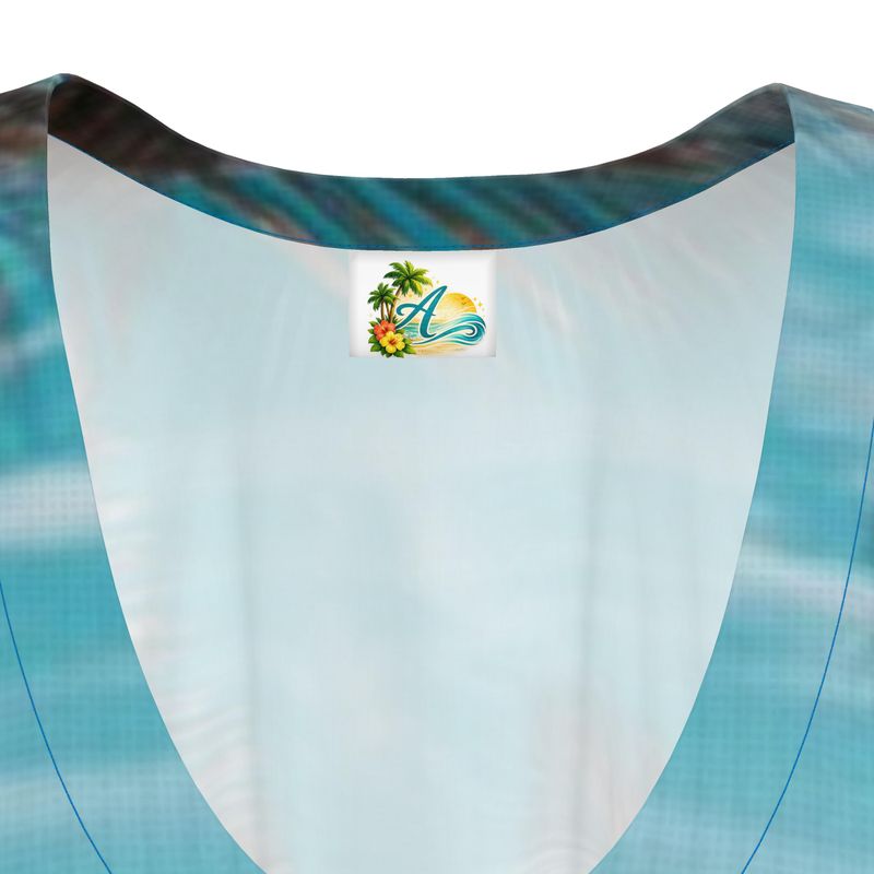 Azure Reflections Kaftan