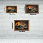 Vintage Gold Framed Canvas Wall Art | Custom 3:2 Print