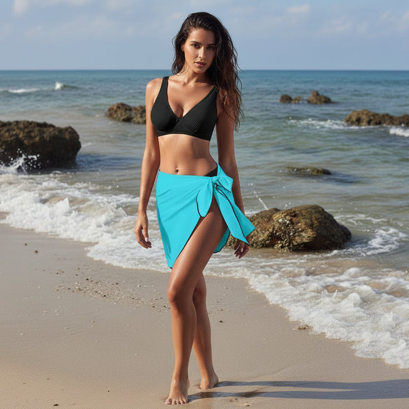 Azure Beach Sarong Wrap