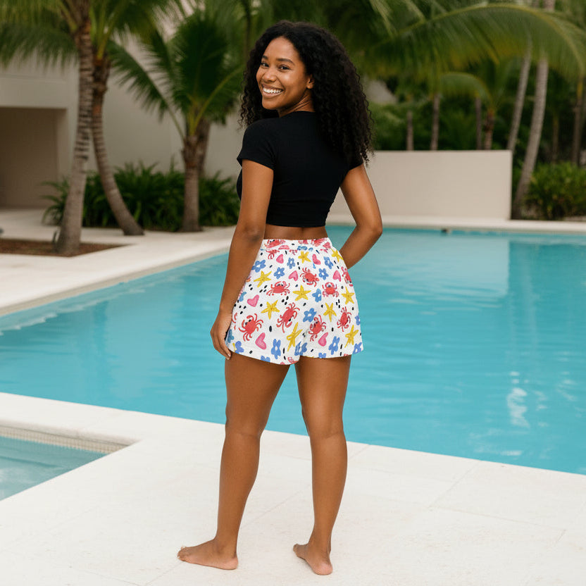 Relaxed Fit Summer Beach Shorts | Vacation Wear