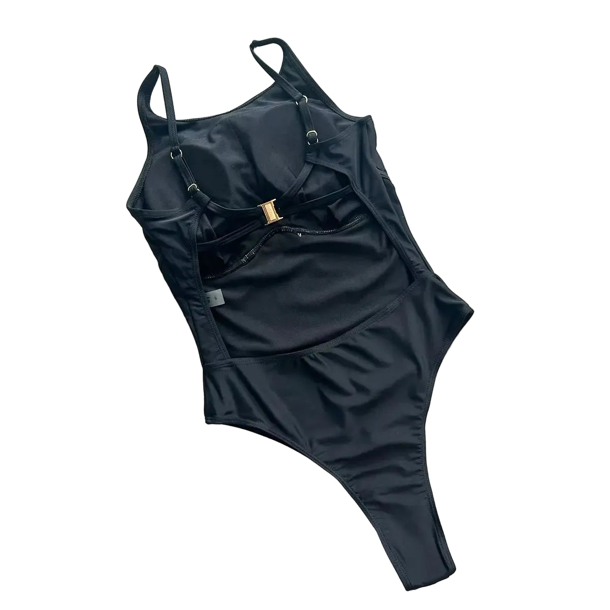 Azure Tropical High-Waist Monokini — Sexy One-Piece Swimsuit for Women (S–L)