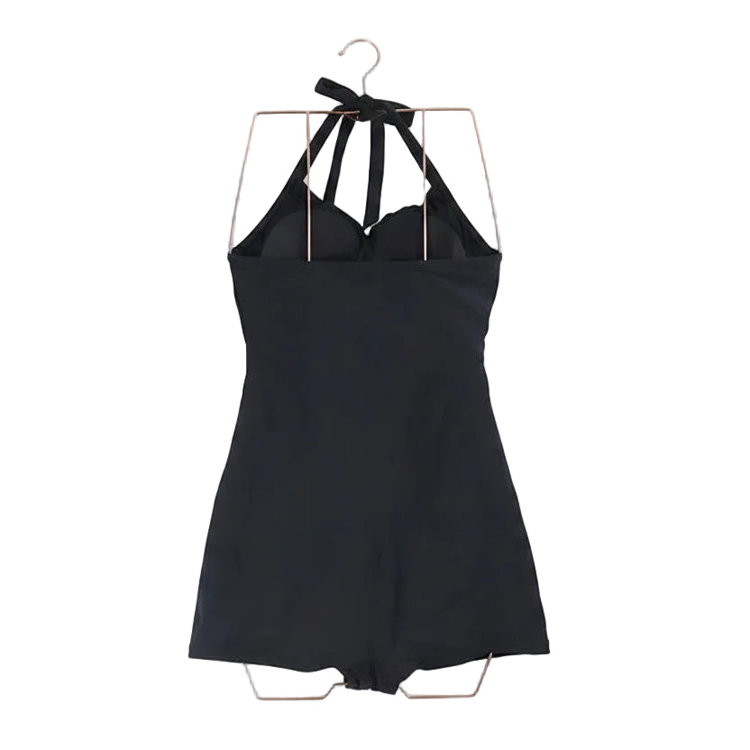 Retro One-Piece Swimsuit | Push-Up Monokini for Women