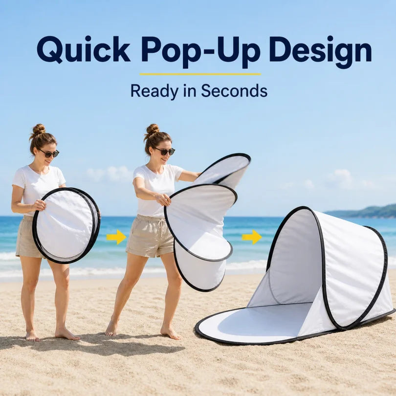Shoreline Pop-Up Beach Sunshade