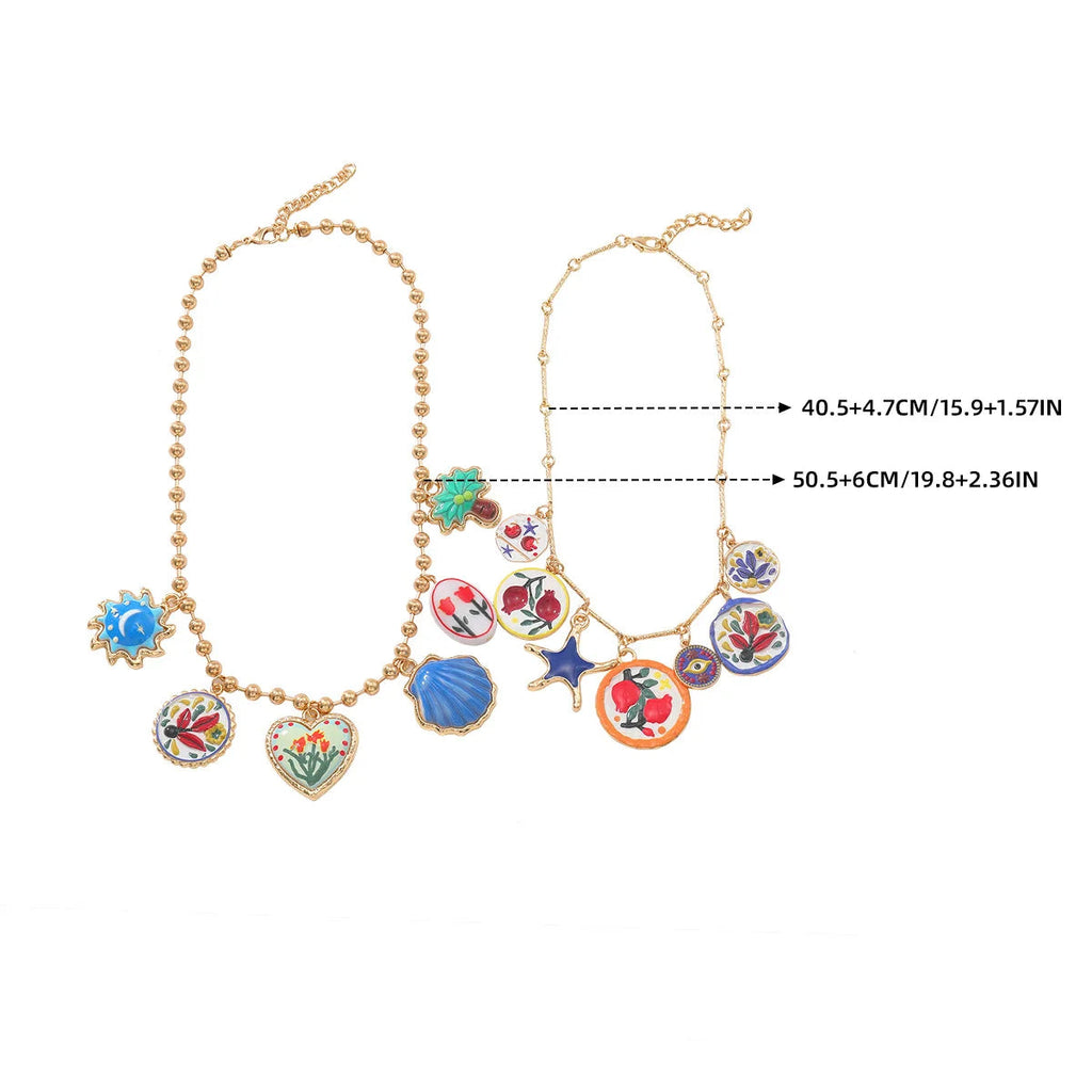 Tropical Paradise Necklace Set