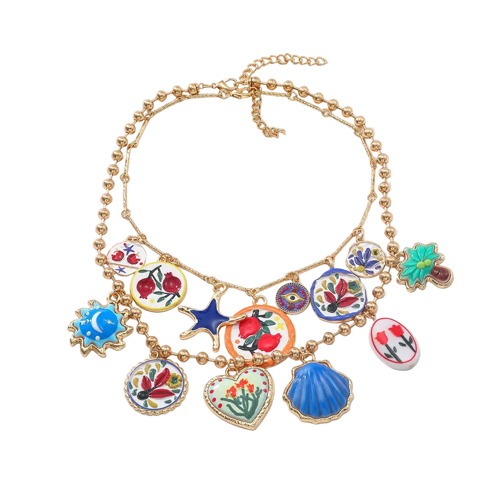 Tropical Paradise Necklace Set