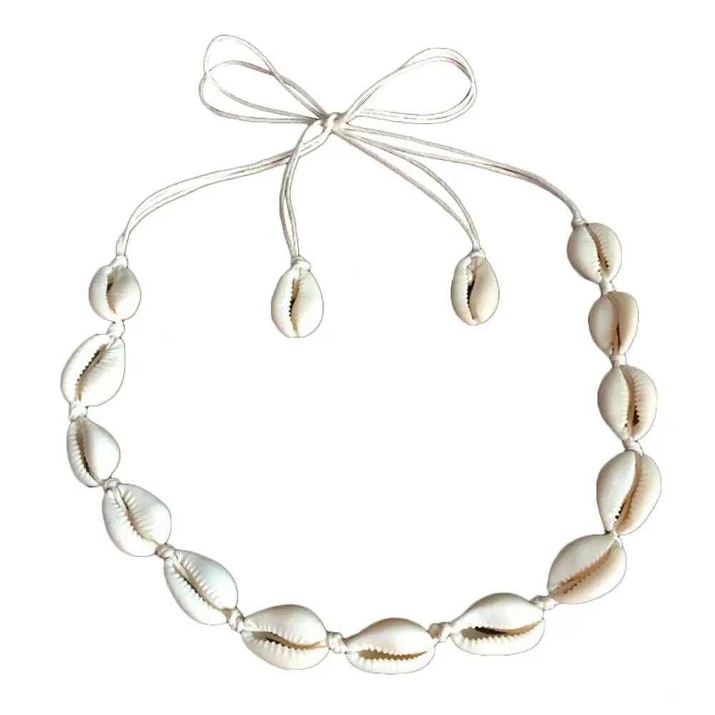 Boho Shell Choker Necklace — Women's Beach Jewelry