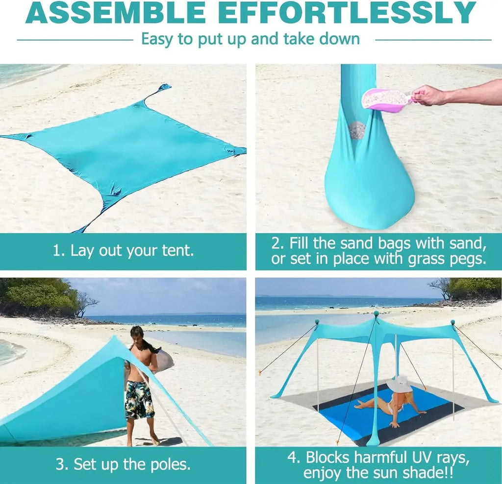 Coastal Escape Portable Beach Canopy