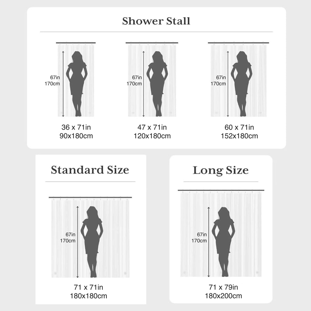 Seaside Starfish & Shell Shower Curtain