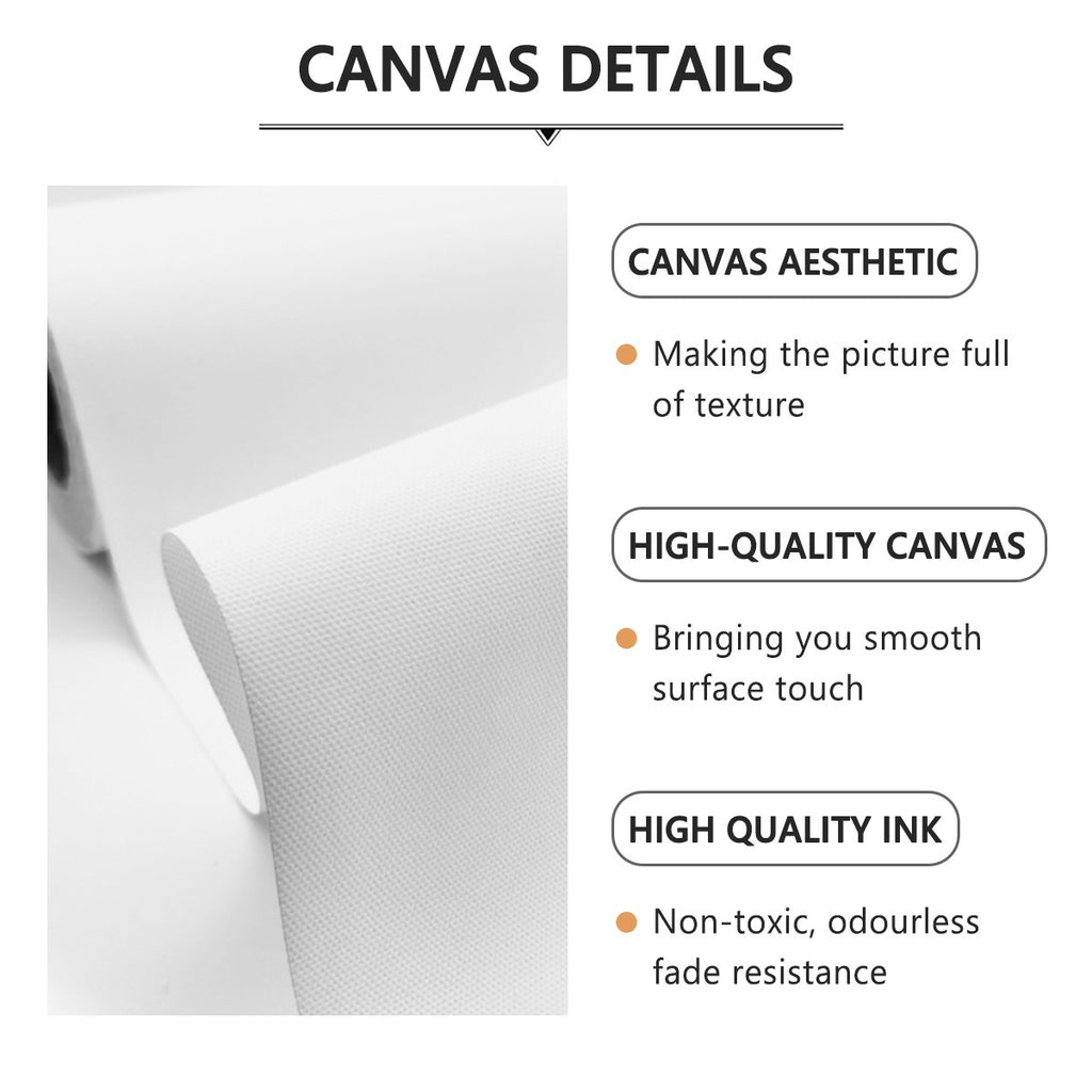 Framed Three-Panel Mural Wall Art Set (19.6" × 27.5" Each)