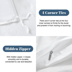 Twin Duvet Cover Set with Pillowcases, 55 x 79 in.
